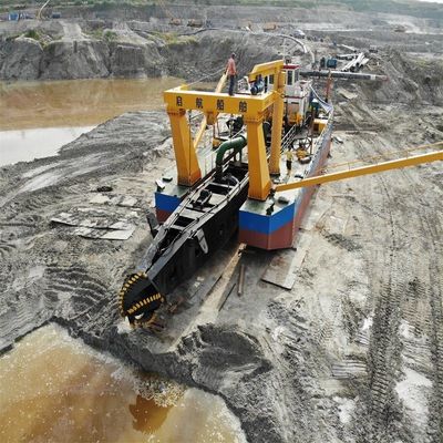 180000.000kg Poids brut de coupeuse dragueuse à aspiration d'une capacité de puissance de moteur de 1000 m3/h