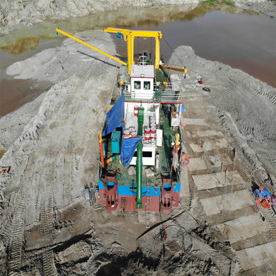 180000.000kg Poids brut de coupeuse dragueuse à aspiration d'une capacité de puissance de moteur de 1000 m3/h