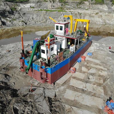 180000.000kg Poids brut de coupeuse dragueuse à aspiration d'une capacité de puissance de moteur de 1000 m3/h