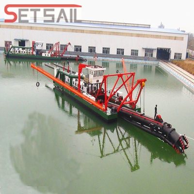 Diamètre de la tête de coupe 2000mm 18 pouces Capacité de toile 3500m3/h Dredger hydraulique