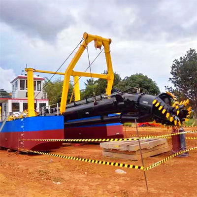 Dredger à aspiration avec une capacité de 1000 m3/h et une profondeur de dragage de 20 m