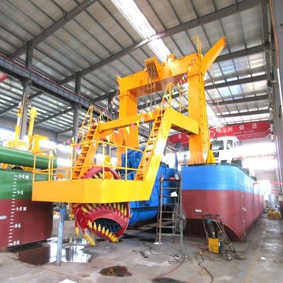 Dredger à aspiration avec une capacité de 1000 m3/h et une profondeur de dragage de 20 m