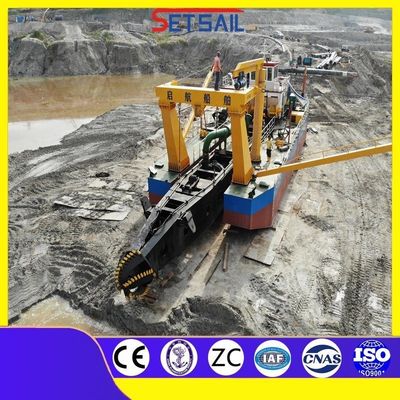 Capacité personnalisée de 26 pouces 1200m3/h Hydrocyclone coupeur de gravier aspirateur dragueuse d'étain