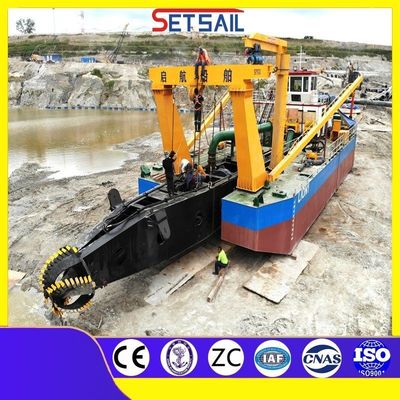 Capacité personnalisée de 26 pouces 1200m3/h Hydrocyclone coupeur de gravier aspirateur dragueuse d'étain
