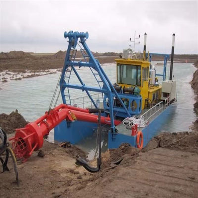 Profondeur maximale de dragage 9m-30m Moteur diesel Coupeuse aspiration dragueuse Flux d'eau 540kw-5000kw