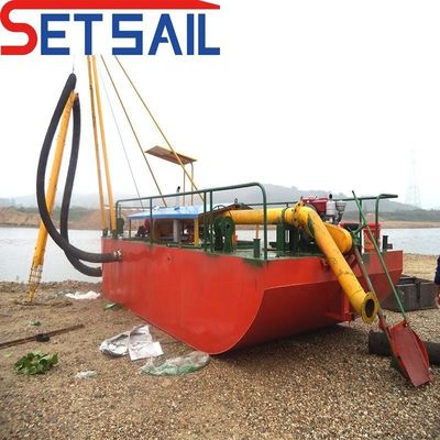 Équipement de dragage de sable par aspiration à jet pour le sable fluvial