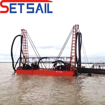 Équipement de dragage de sable par aspiration à jet pour le sable fluvial