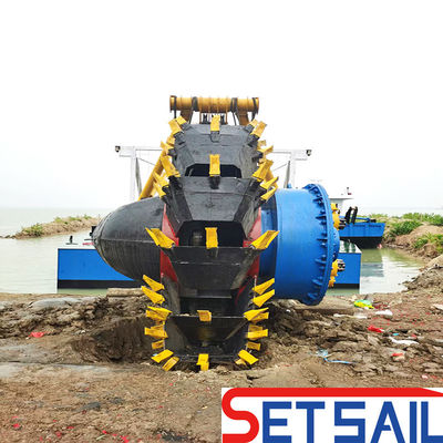 200 mm-800 mm Diamètre du tuyau de décharge Fabrication roue Seau dragueuse à sable pour la boue des rivières