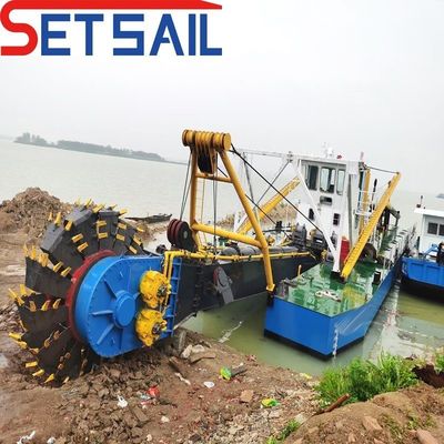 Dredger à roue Bucekt de 6000 m3 pour le Bangladesh Type de fente CTS Puissance totale 224kw-2720kw
