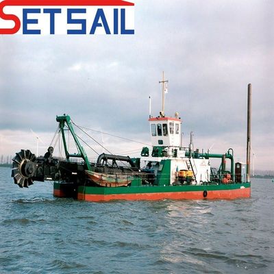 Dredger à roue Bucekt de 6000 m3 pour le Bangladesh Type de fente CTS Puissance totale 224kw-2720kw