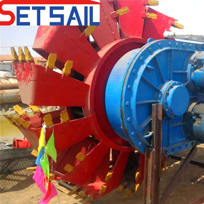 Dredger à roue Bucekt de 6000 m3 pour le Bangladesh Type de fente CTS Puissance totale 224kw-2720kw