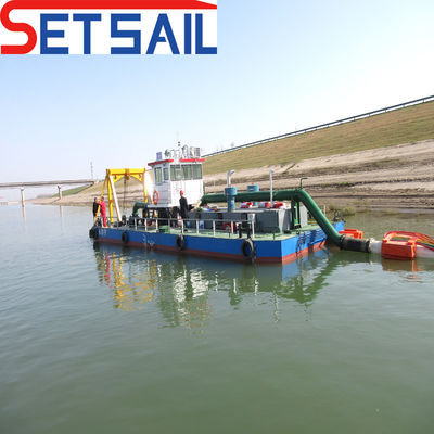 Largeur totale de 4,5 m à 12 m Dredger à aspiration à trémie avec moteur hydraulique avancé