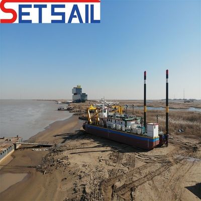 Dredger à roues électriques à moteur diesel à pleine charge avec système de mornitoring