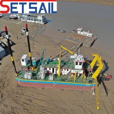 Dragueuse à roues à pompe à sable avec une profondeur de dragage de 8 m à 20 m et monnaie américaine