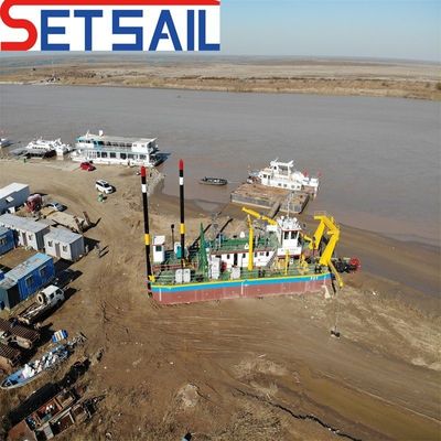 Dragueuse à roues à pompe à sable avec une profondeur de dragage de 8 m à 20 m et monnaie américaine