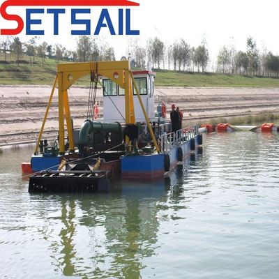 Largeur totale de 4,5 m à 12 m Dragueuse hydraulique à treillis à trémie à aspiration avec Siemens PLC