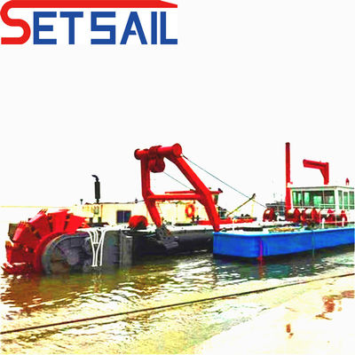 Type cyclone Hydrocyclone multi-fonction roue Seau de rivière dragueur d'argile avec ancrage QHWBD-77