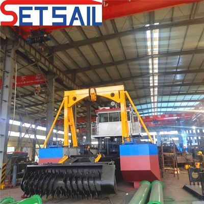 Trailing Hopper Suction Dredger pour la personnalisation du limon dur Service après-vente à vie
