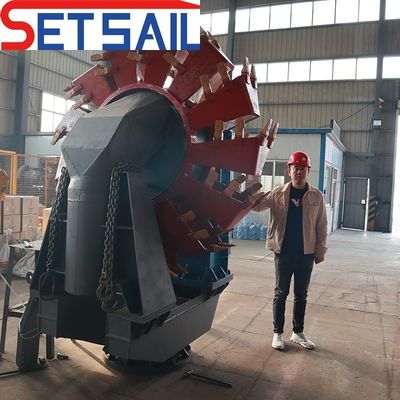 Consommation totale de carburant 34L-518L/H Équipement de dragage hydraulique pour dragage de sable