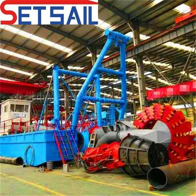 Consommation totale de carburant 34L-518L/H Équipement de dragage hydraulique pour dragage de sable
