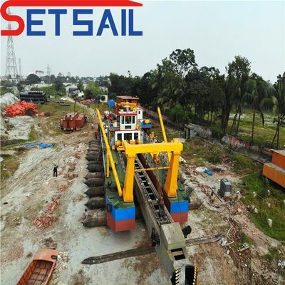 110kw-2000kw moteur diesel puissance trailing Hopper Cutter aspirateur dragueur pour 3 en 1