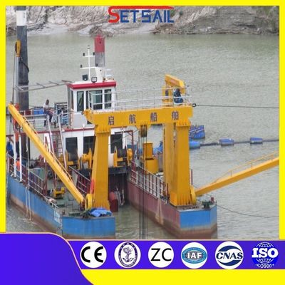 Type de fente CTS personnalisé 3000m3/h Dredger à aspiration à coupe à sable de rivière