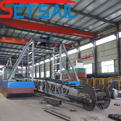 7.5kw-20kw Power Injection Pump Power Chain Bucket Mining Sand Gold Dredger pour le Congo