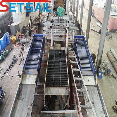 Dredger de diamants pour l'extraction d'or avec une capacité de 60 à 500 mètres cubes