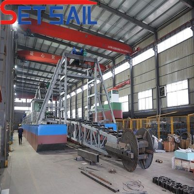 Électricité de type de personnalisation de l' ensemble de voile bouteille Chaîne Diamond Gold Mining Dredger