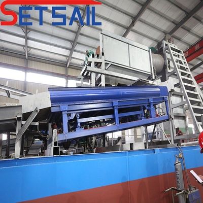 Électricité de type de personnalisation de l' ensemble de voile bouteille Chaîne Diamond Gold Mining Dredger