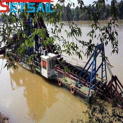 Dredger pour l'exploitation minière de l'or et des diamants avec une capacité de 0,035 m3-1,2 m3