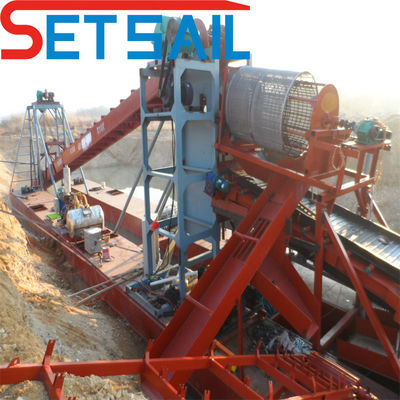 Paiement initial Chaîne électrique de production de puissance Bucket Machines d'extraction de diamants pour l'or de sable