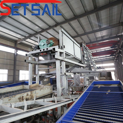 5.5kw-20kw Drum Screen Power CTN Type fente Dredger minier à chaîne de godet pour l'or de rivière