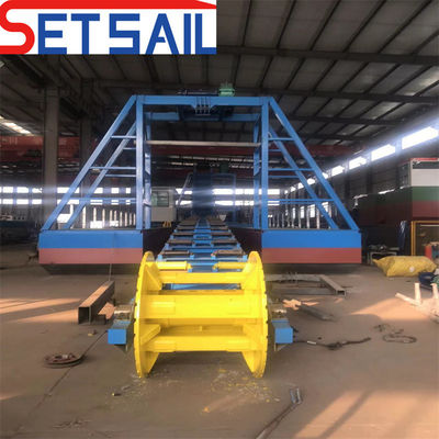 Dredger minier pour l'extraction de l'or et des diamants équipé de groupes électrogènes à moteur diesel QHCBD-3