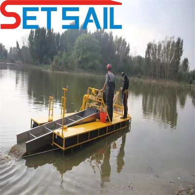 7-30 mètres de profondeur de dragage chaîne de godets Dredger or et diamant avec écran à tambour
