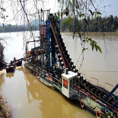 37kw-200kw Main Motor Power River Mining Diamond and Gold Dredger avec une concentration