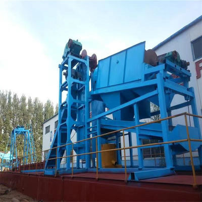 37kw-200kw Main Motor Power River Mining Diamond and Gold Dredger avec une concentration