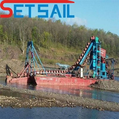 Paiement initial Dredger d'or et de diamants pour le service après-vente à vie du fleuve