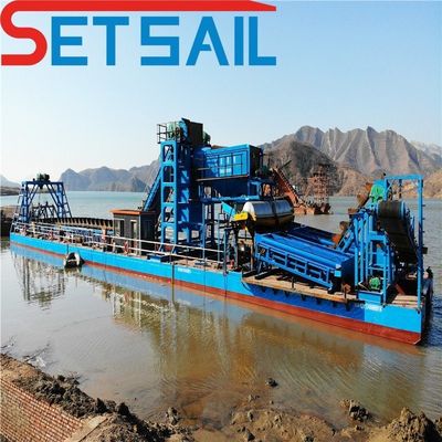 Équipement d'extraction d'or de 150 mètres cubes personnalisé avec sable de rivière et fonction d'extraction