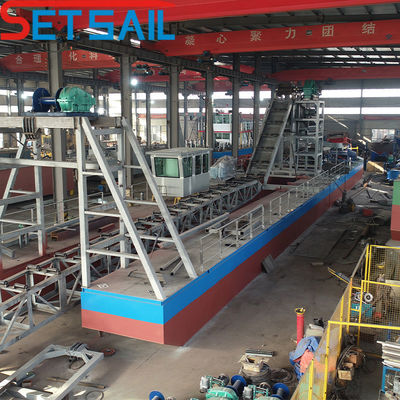 75kw-240kw Dredger à chaîne en acier allié personnalisé à godet d'or pour opérations lourdes