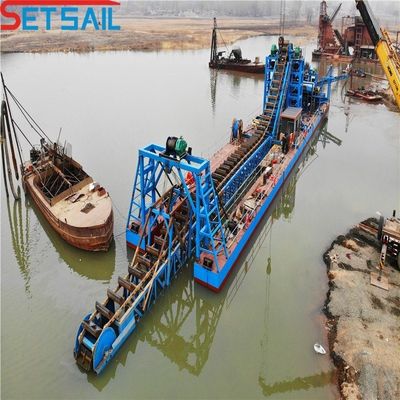 15kw pompe à injection de puissance de grande capacité Dredger de mélange d'or et de diamants avec Jigging
