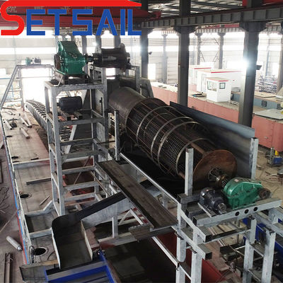380V Résistance à la corrosion Conception de la chaîne Bucket Excavating Dredger minier pour l'or de rivière