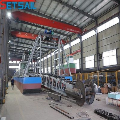 150 mètres cubes à l'heure Dredger minier à chaîne de godet pour la production en volume d'or