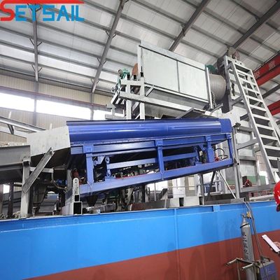 150 mètres cubes à l'heure Dredger minier à chaîne de godet pour la production en volume d'or