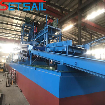 Dredge de sable d'or avec 128 PCS-176 PCS quantité de chaîne