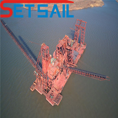 Chain Bucket River Gold Diamond Dredger pour l'extraction de l'étain dans les lacs remboursement de 30 jours