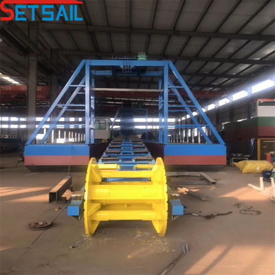Dredge de diamants à chaîne certifiée ISO et CE avec chute d'agitation d'or Convient