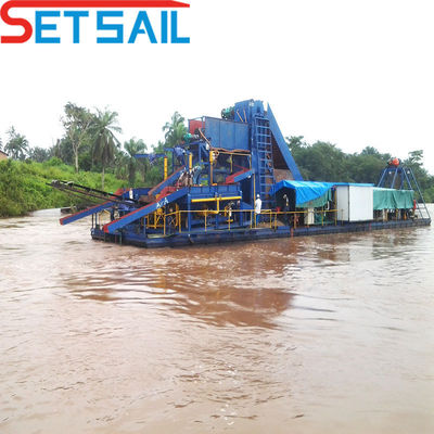 Machinerie à diamants pour la coque de la rivière Gold dimension 23m-49m et QHSS-8