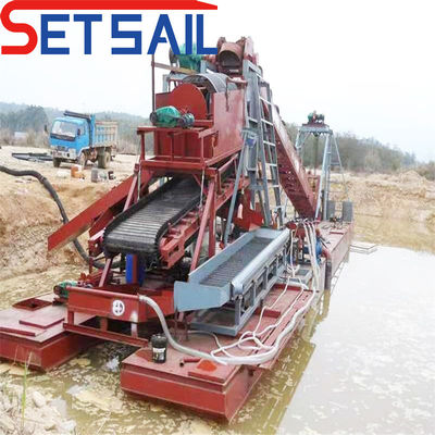 Machines minières pour l'extraction de l'or et des diamants pour appareil de migration sur mesure
