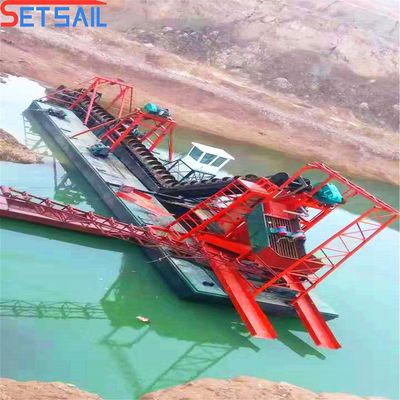 75 kW-150 kW Machines minières pour l'extraction d'or et de diamants à faible échec avec une profondeur de dragage de 7 à 20 m
